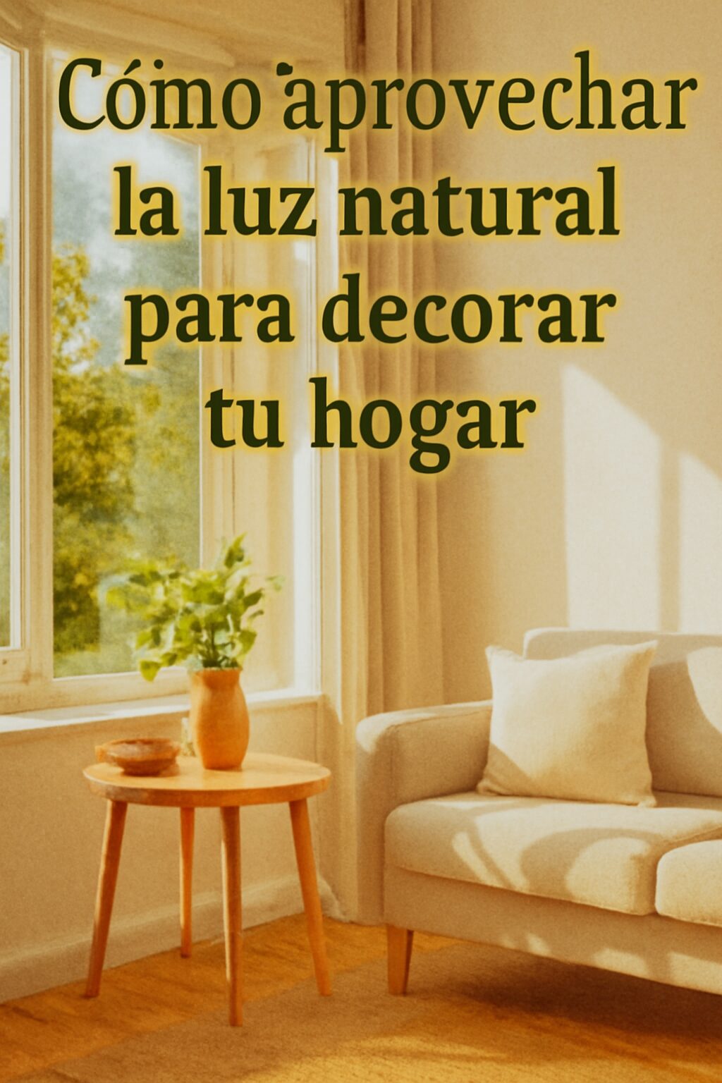 Cómo aprovechar la luz natural para decorar tu hogar