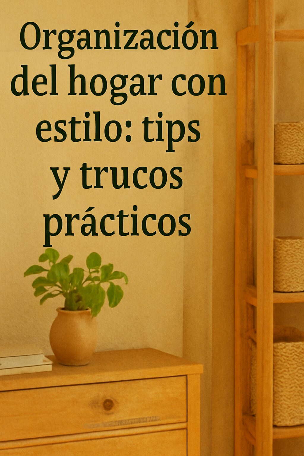 Organización del hogar con estilo: tips y trucos prácticos