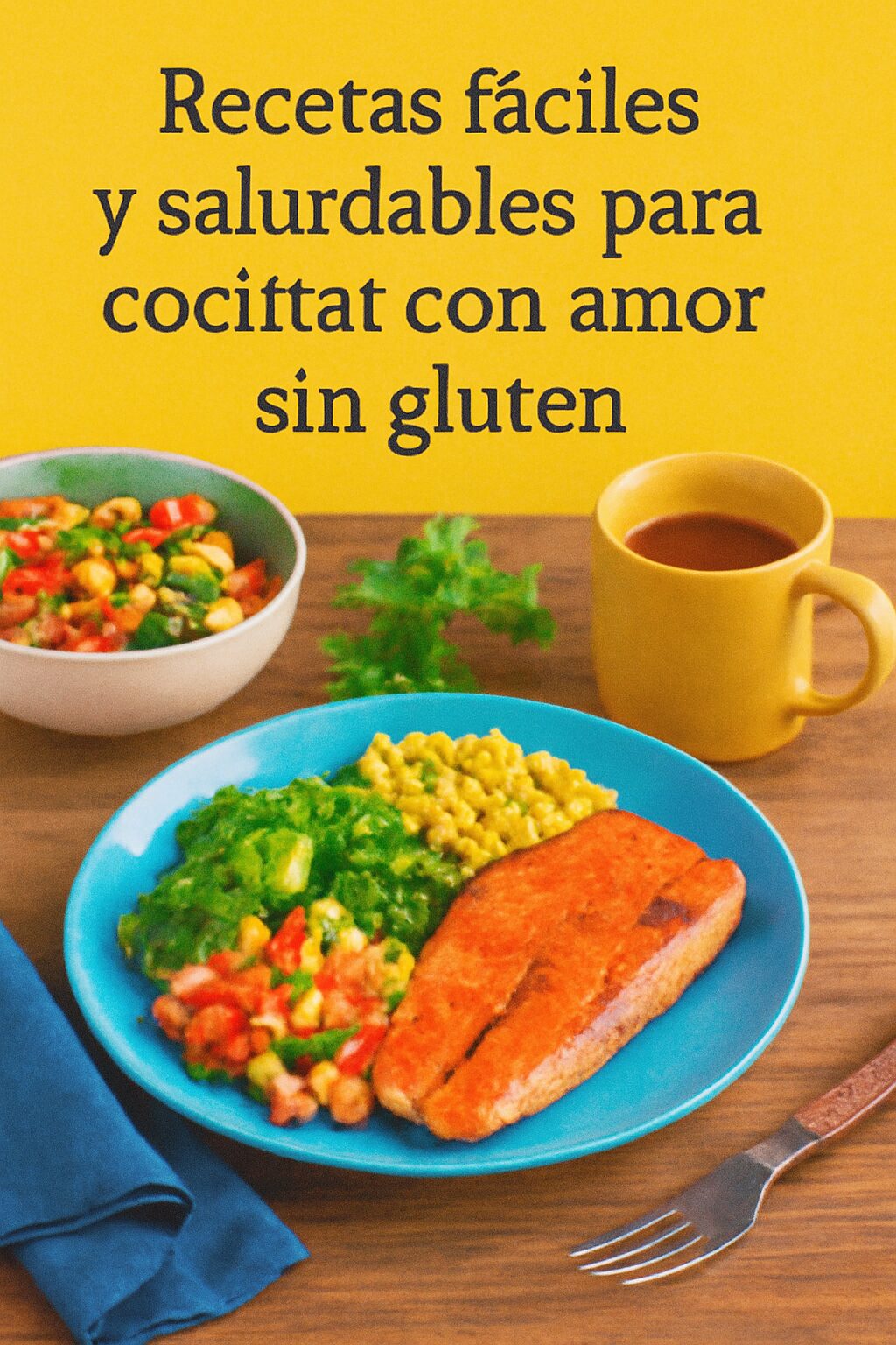 Recetas fáciles y saludables para cocinar con amor sin gluten