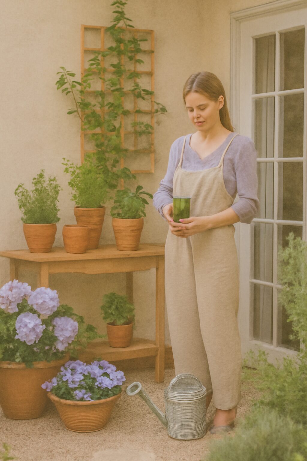 Cómo crear un jardín casero que nutre el alma