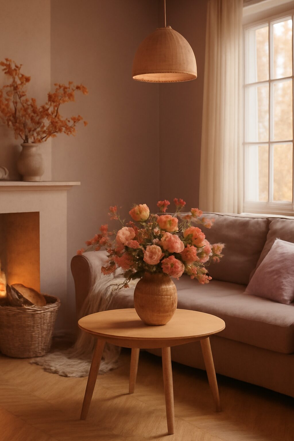 Cómo mantener tu hogar cálido, acogedor y lleno de flores hermosas en otoño e invierno