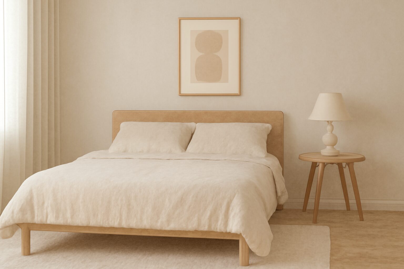 Cómo aplicar el estilo minimalista en un dormitorio sin perder calidez